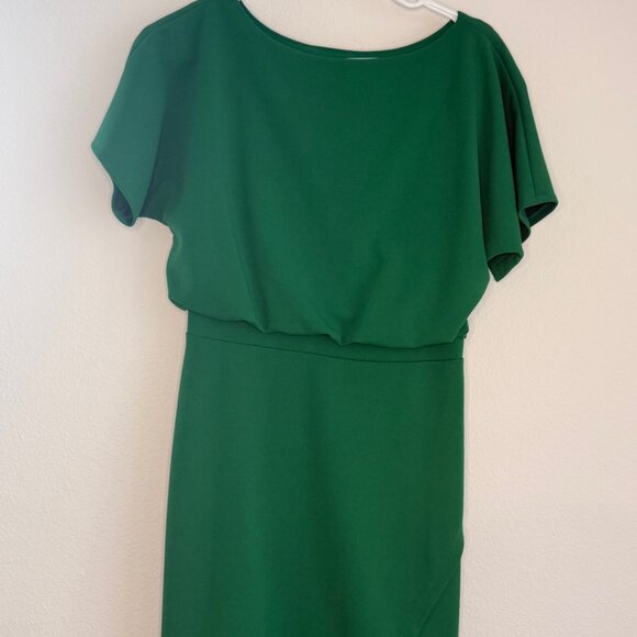 Kensie Dresses & Skirts - Kensie Emerald Green Short Sleeve Sheath Dress | Size 4